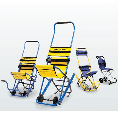 Yellow color Evacuation Stair Chairs